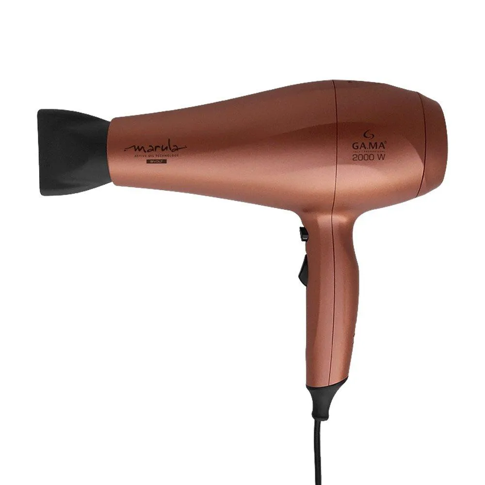SECADOR DE CABELO GAMA MARULA CERAMIC ION - COM 2 VELOCIDADES 3 TEMPERATURAS 2000W, COBRE, BIVOLT 85