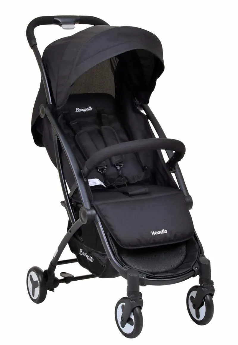 Carrinho de Bebê Hoodie Burigotto Black