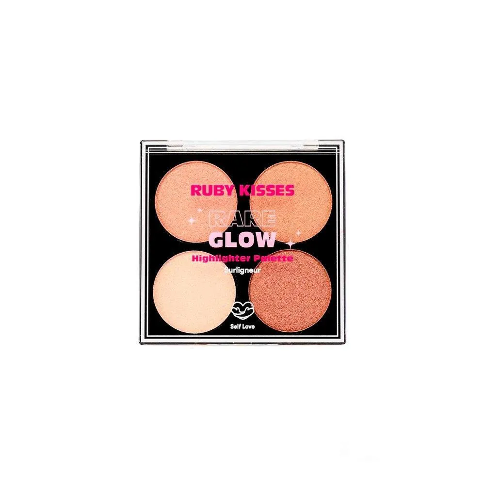 PALETA DE ILUMINADOR RUBY KISSES RARE GLOW