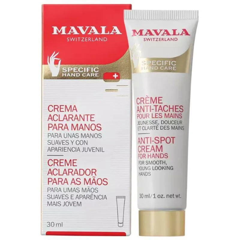 Creme Clareador para As Mãos - Mavala Anti - Spot 30ml