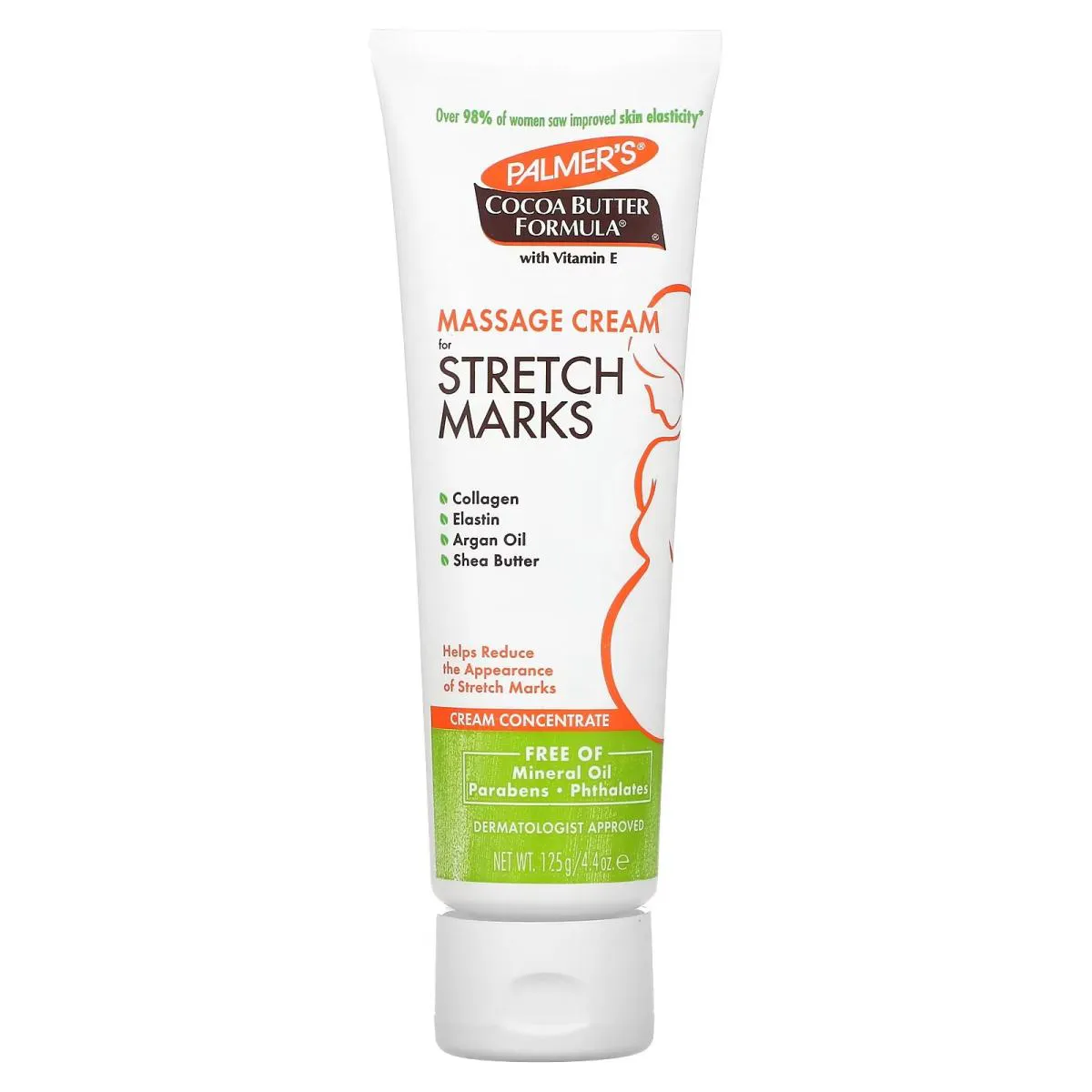 Cocoa Butter Creme com Vitamina e para Estrias, 125g - Palmer's
