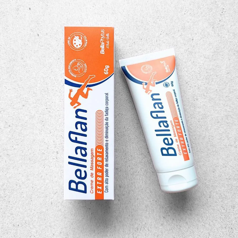 Bellaflan Creme de Massagem Extra Forte 60g Bellaphytus