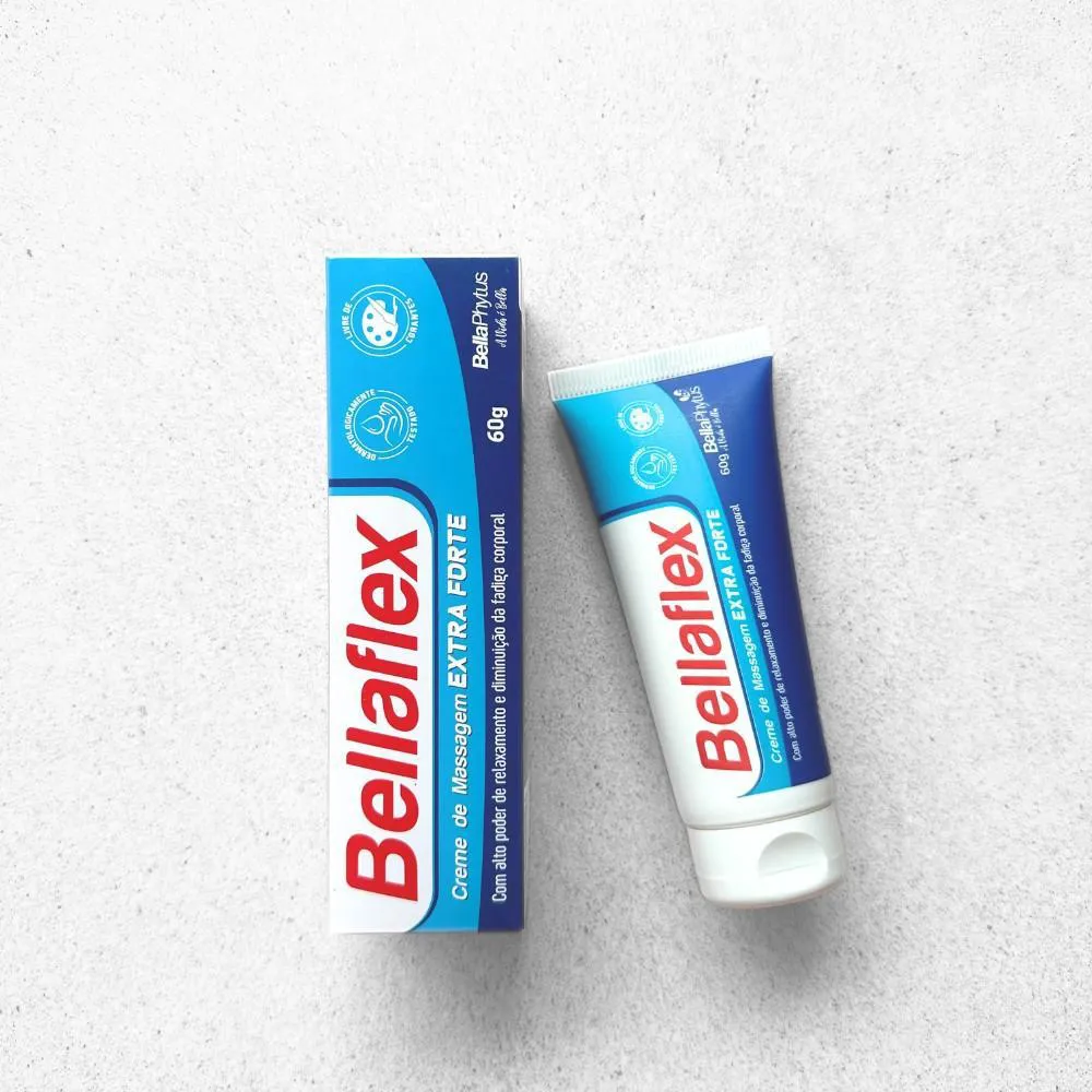 Bellaflex Creme de Massagem Extra Forte 60g Bellaphytus