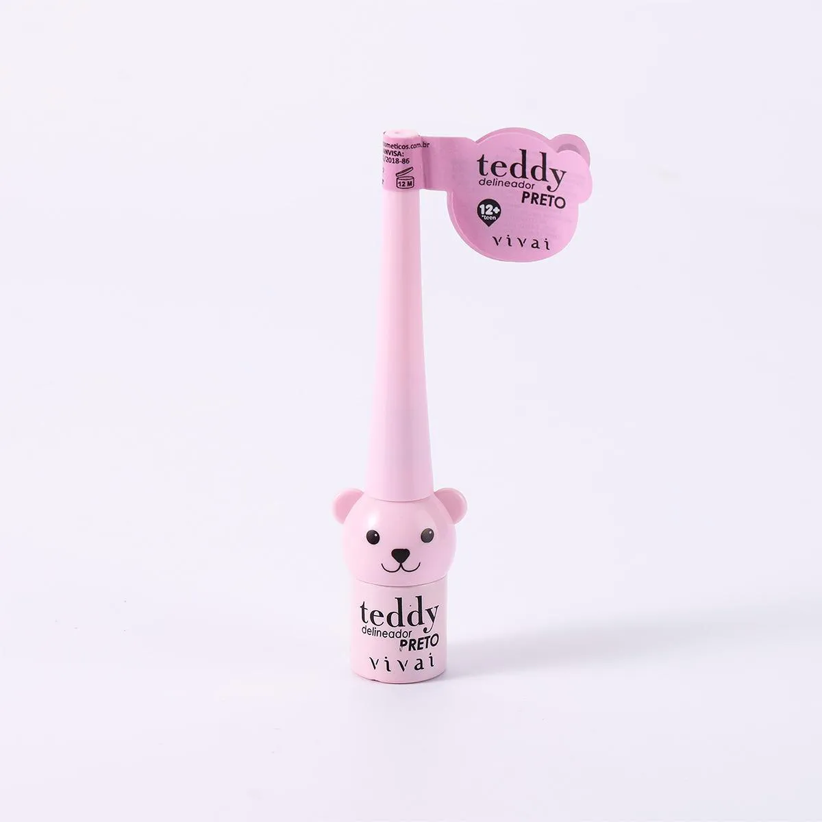 Delineador Líquido Preto Teddy - Vivai