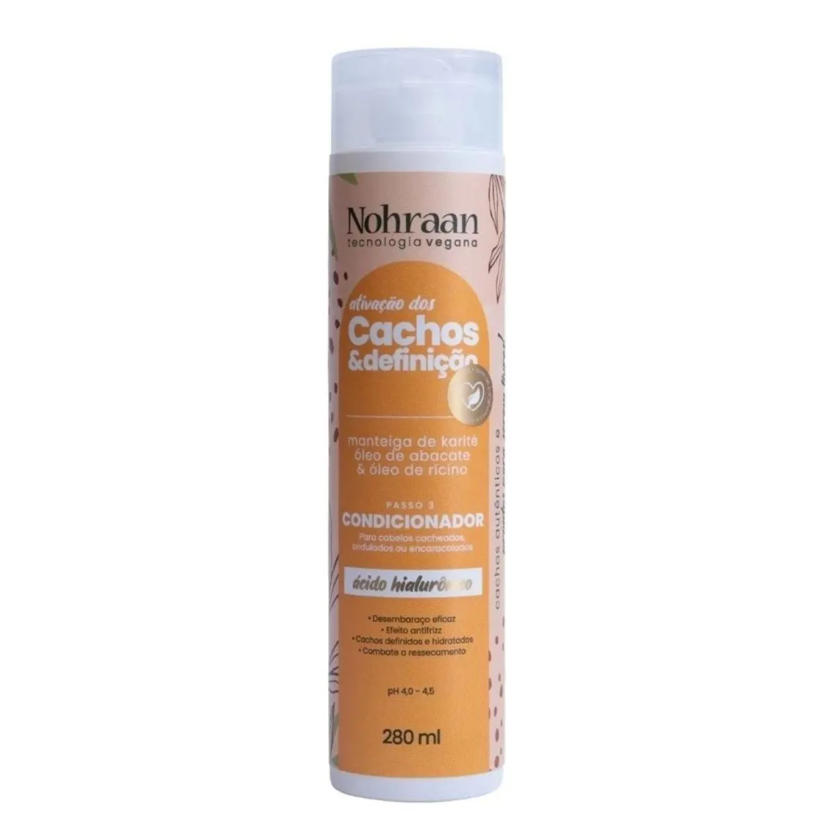 Nohraan Cond 280ml Cachos e Definicao