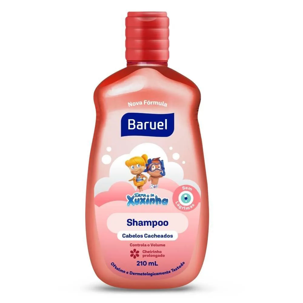 Shampoo Turma Xuxinha Cabelos Cacheados 210ml