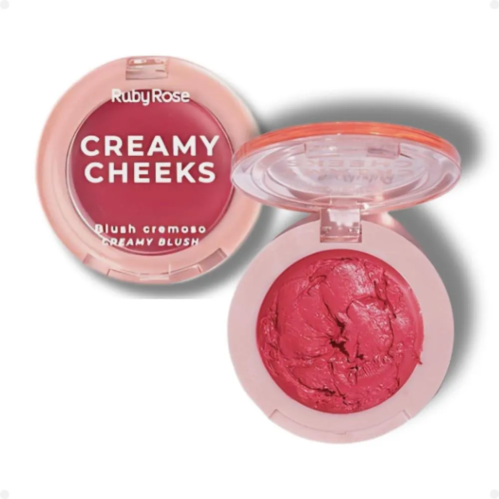 Blush Cremoso Ruby Rose Creamy Cheeks Peachy Vibe Hb-m02-1 5,5g