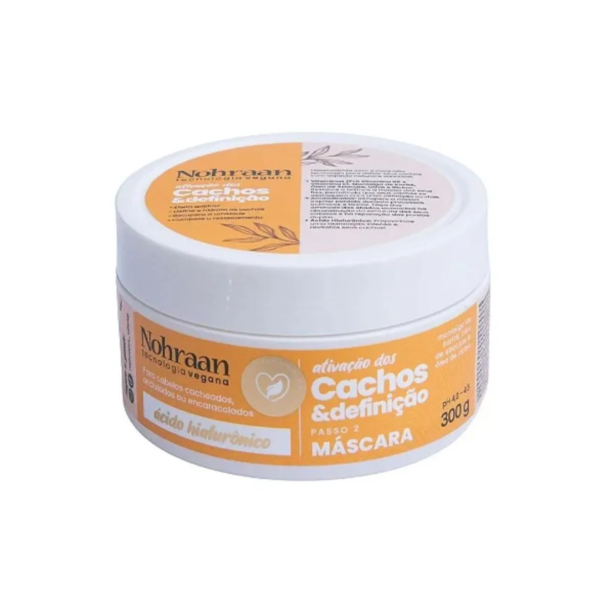Nohraan Masc 300g Cachos e Definicao