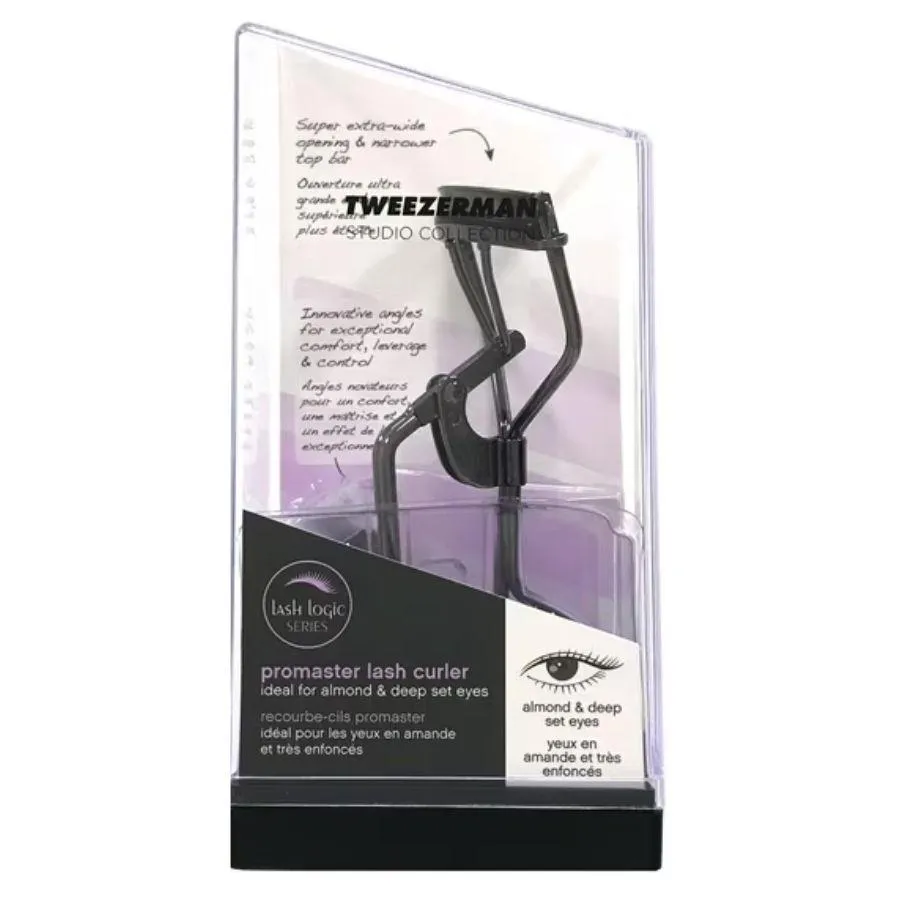 CURVEX DE BRONZE CINZA ESCURO PRO MASTER - TWEEZERMAN