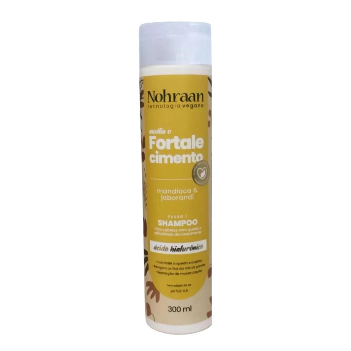 Shampoo Fortalecimento Fios Quebradiços 300ml – Nohraan