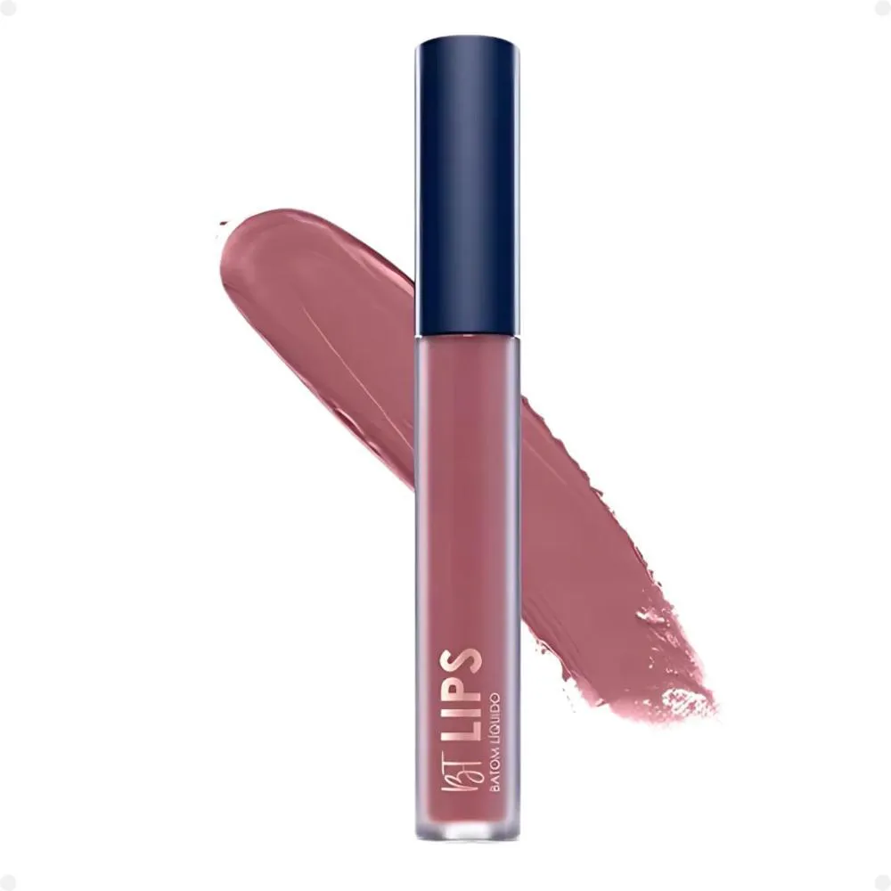 Batom Líquido Matte Bruna Tavares Bt Lips Flavia 4ml