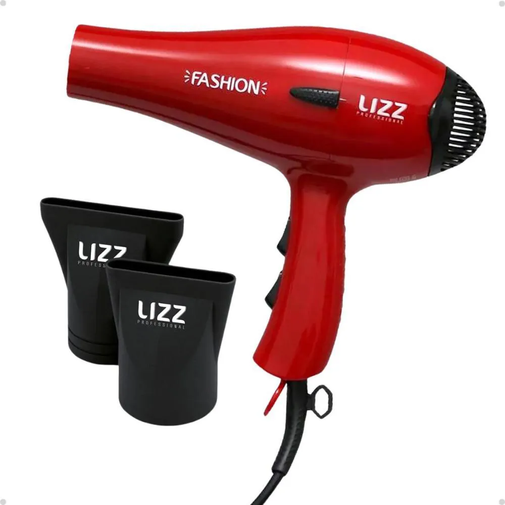Secador Lizz Fashion Vermelho 2150w 127v