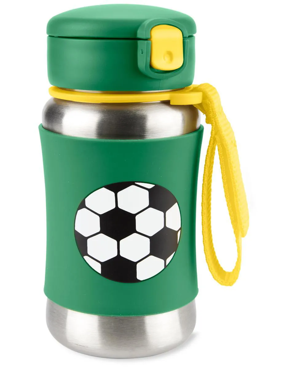 Garrafa de Aço Inox Spark Style Futebol Skip Hop