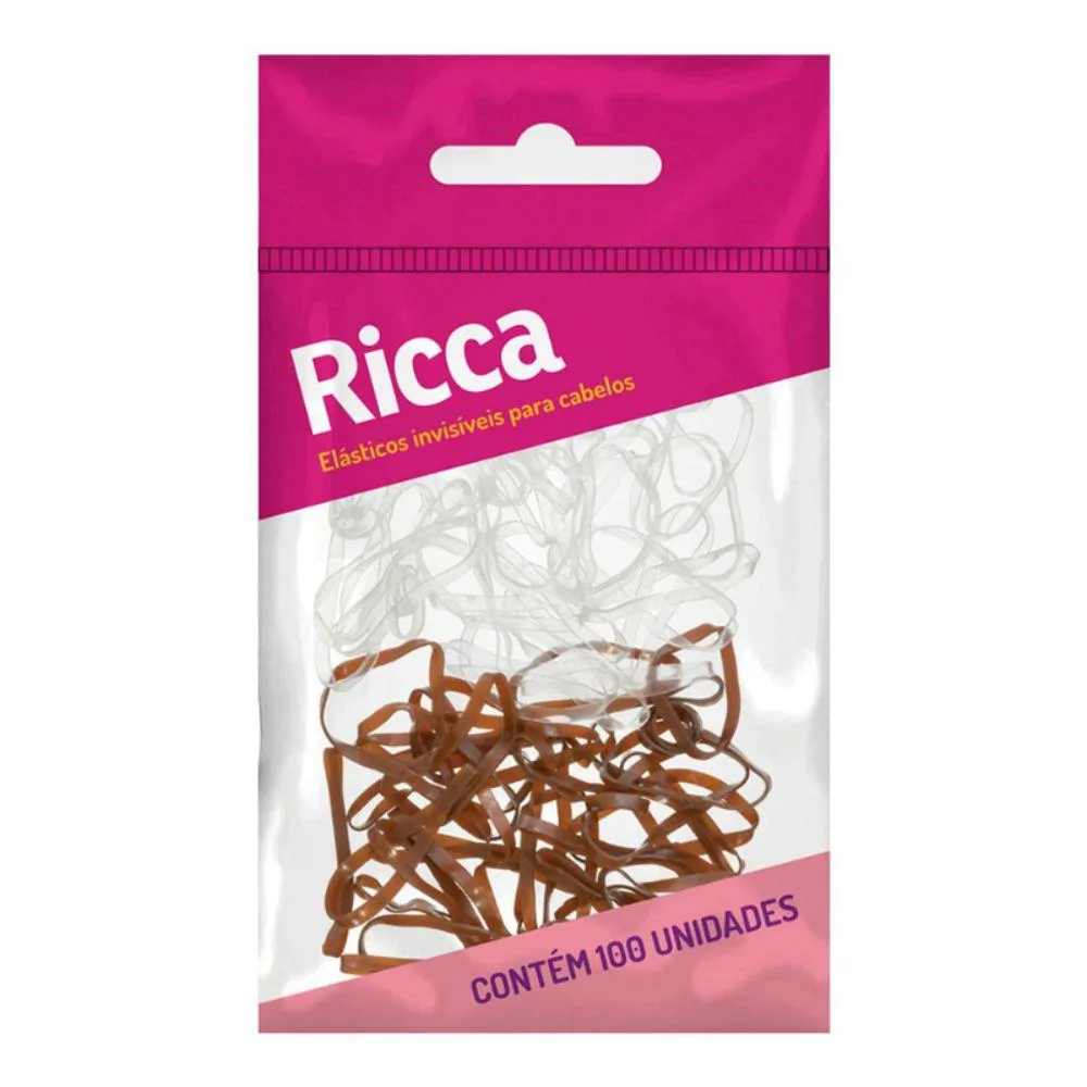 Ricca Elasticos Invisiveis 100un