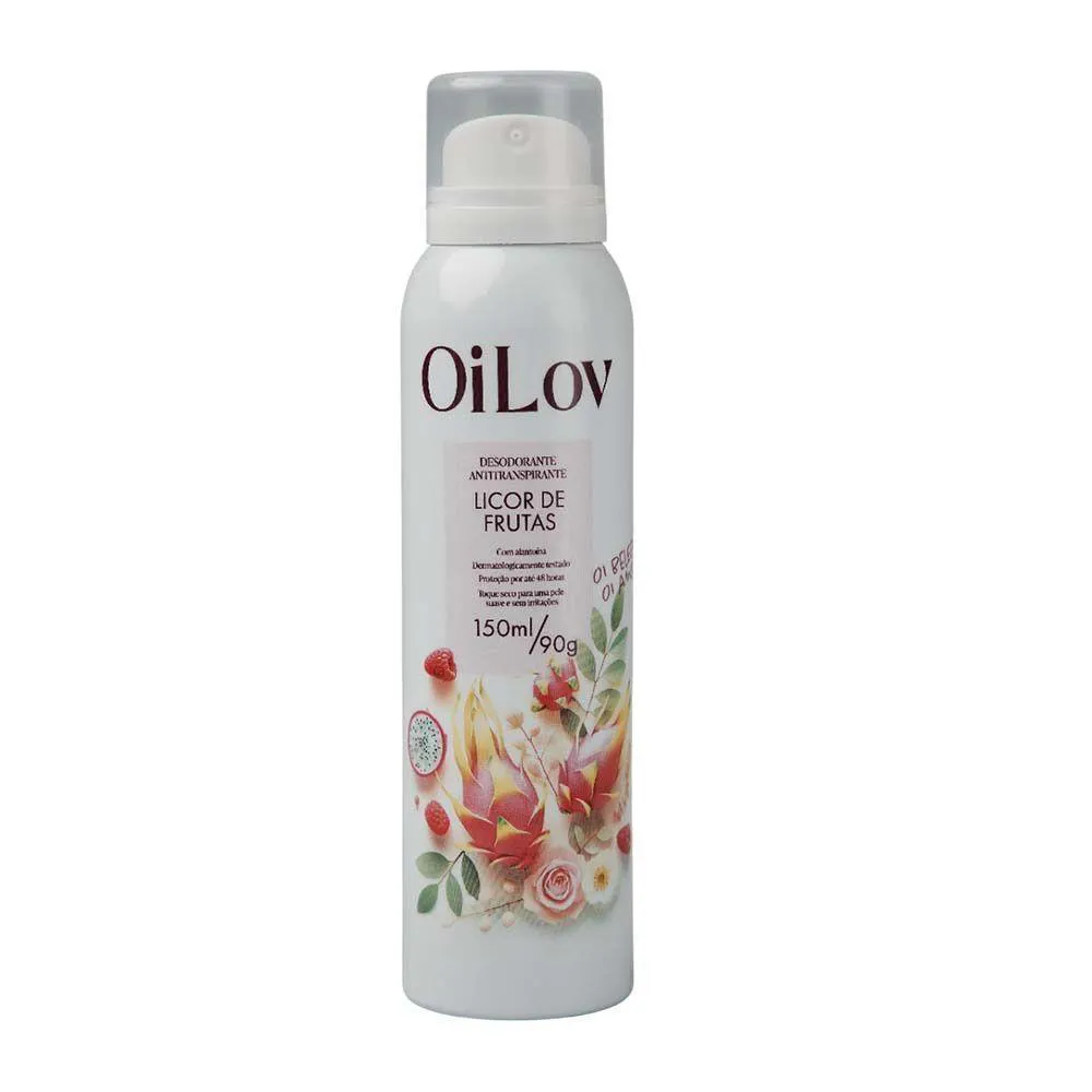 Desodorante Antitranspirante Licor de Frutas Oilov 150ml