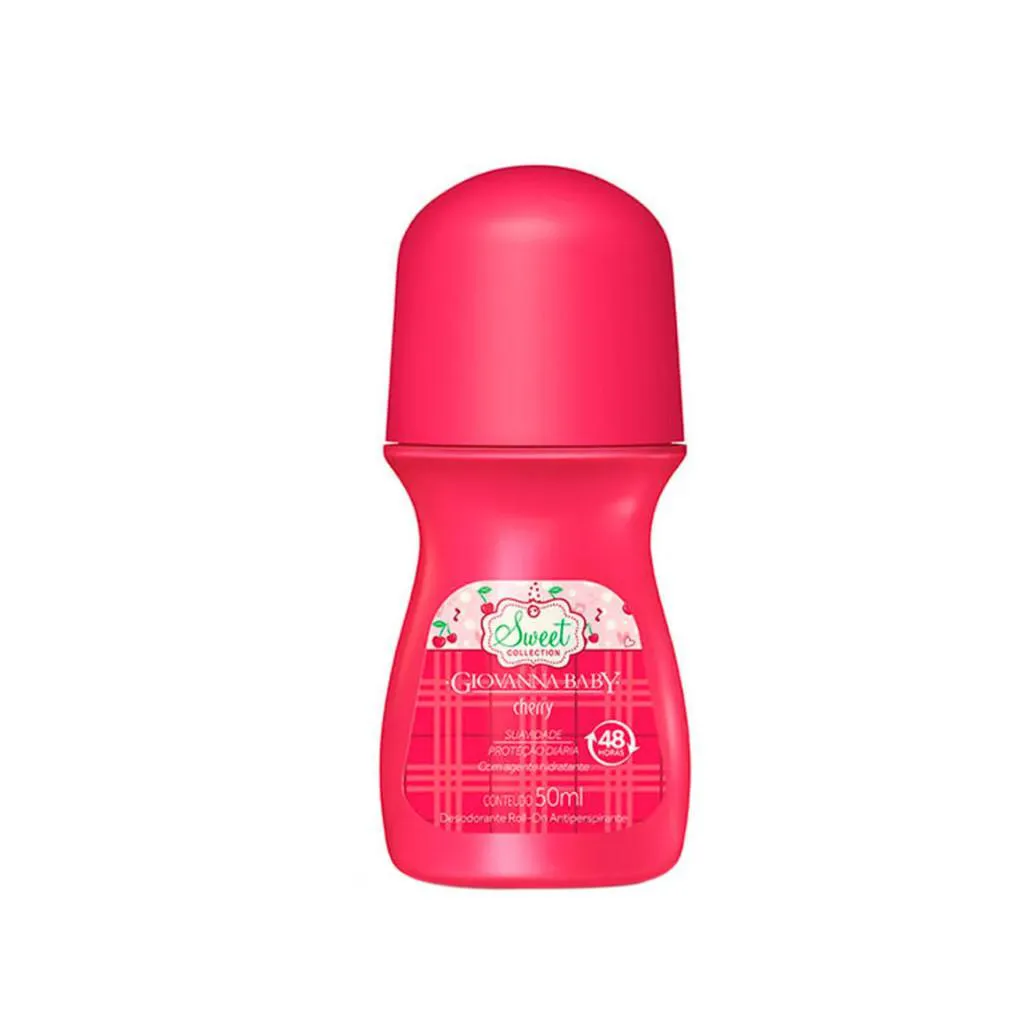 Desodorante Roll-on Cherry Giovanna Baby Sweet Collection 50m