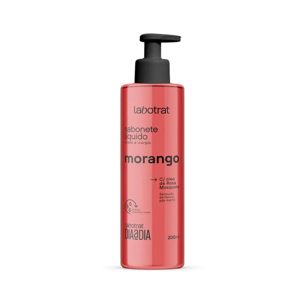Labotrat Sabonete Liquído 190ml Morango