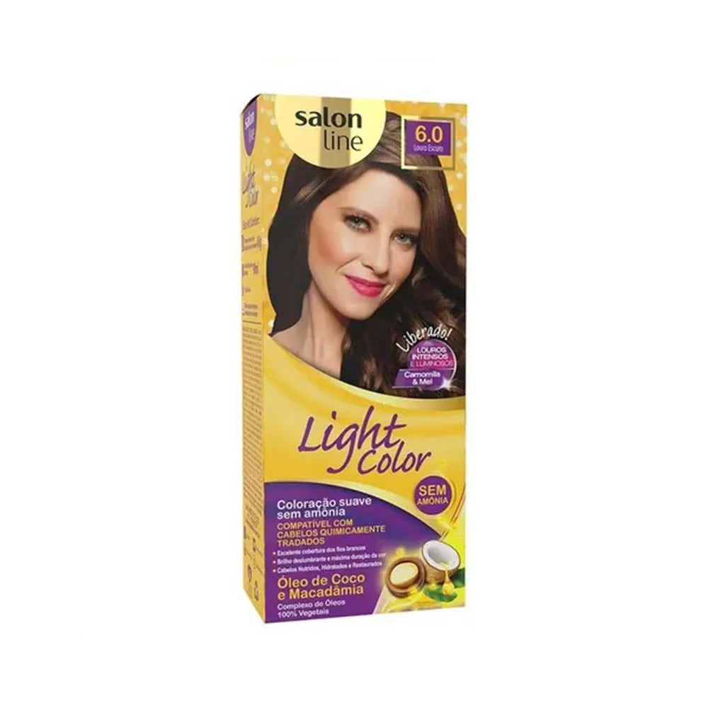 Tonalizante Light Color 6.0 Louro Escuro