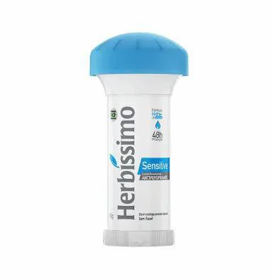 Desodorante Antitranspirante Twist Sitck Creme Herbíssimo Sensitive 48h sem Álcool 45g