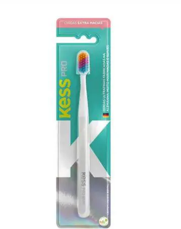 Escova Dental Kess Pro Colorful Extra Macia