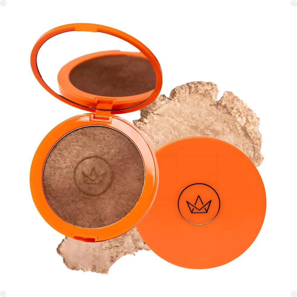Bronzer Compacto Mari Maria Makeup Tropical Tan Gold Sparkle Mm-1004-1