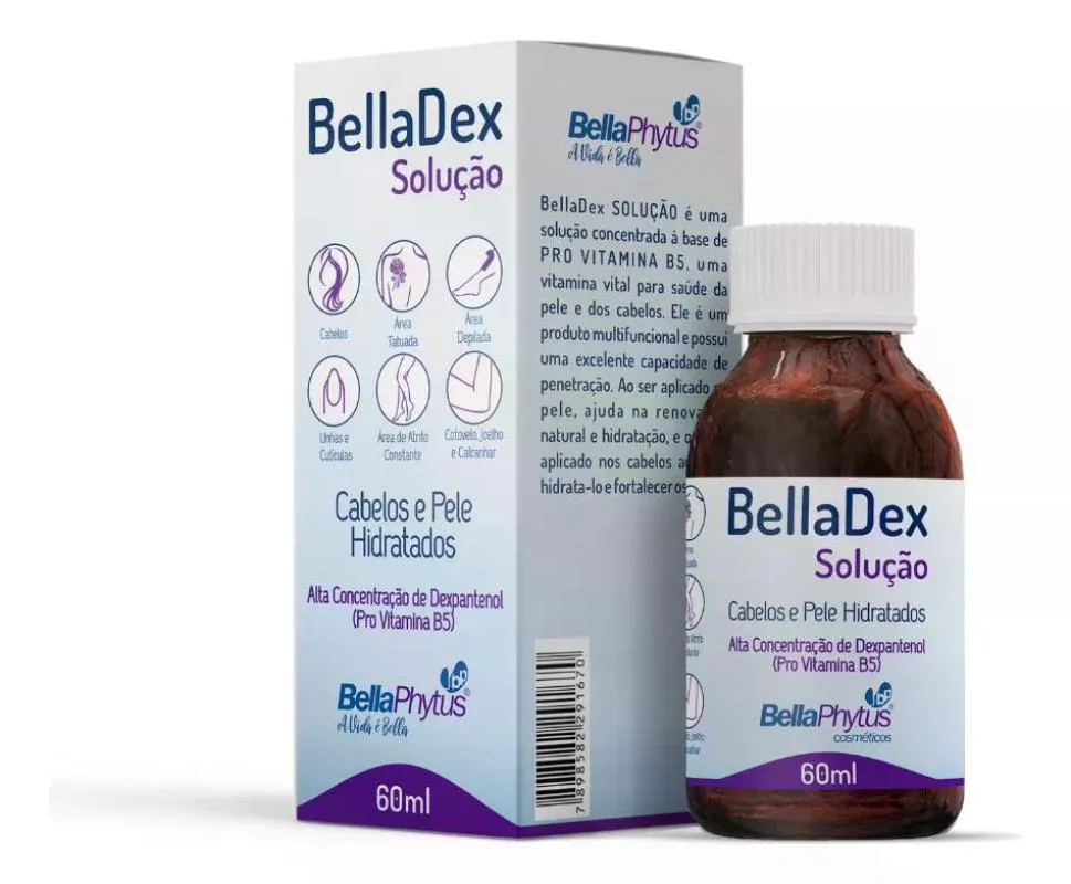 Belladex Dexpantenol Solução 60ml Bellaphytus