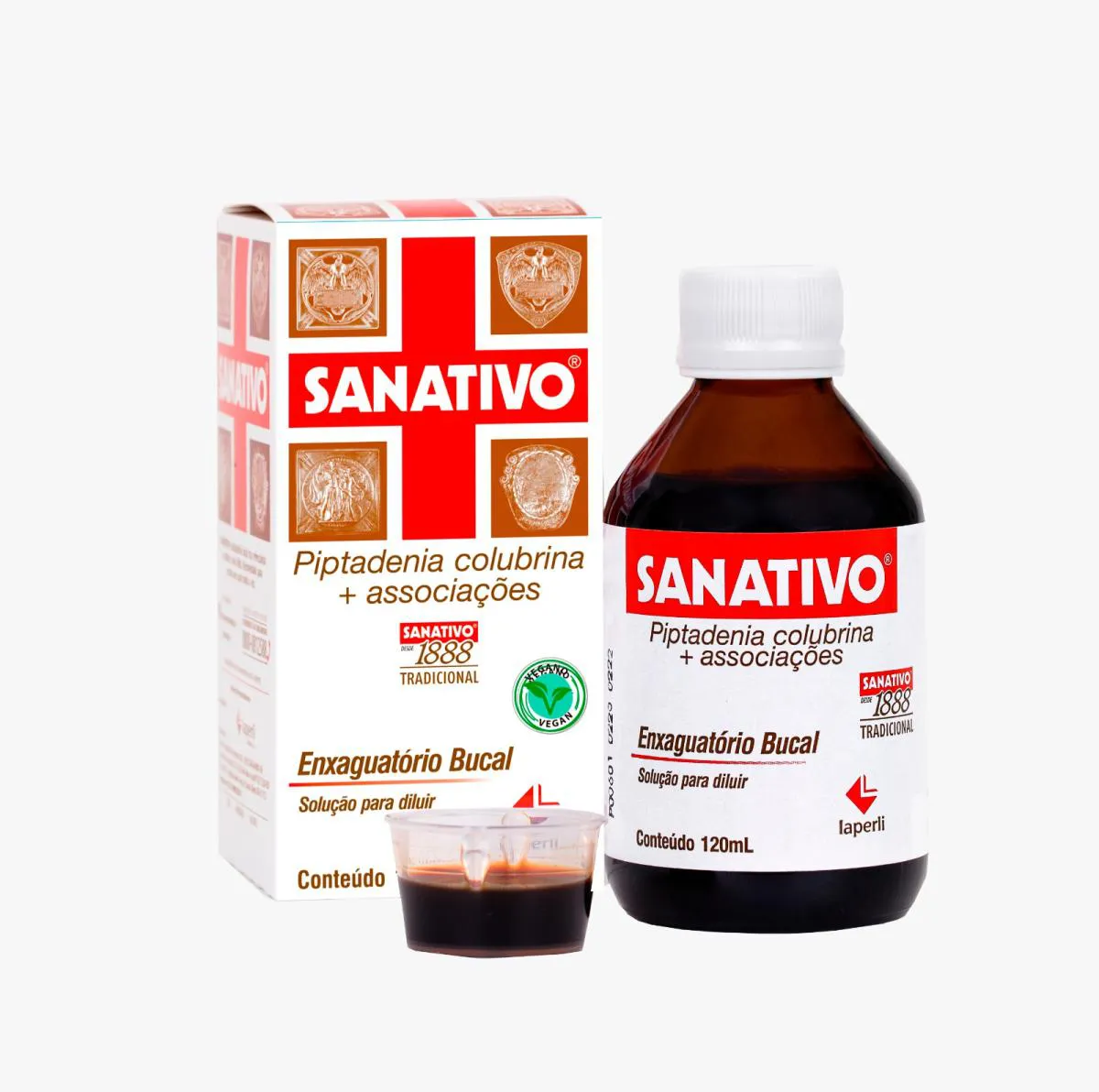 Enxaguatório Bucal Tradicional Sanativo Antisséptico 120ml