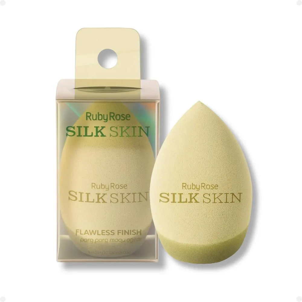 Esponja de Maquiagem Ruby Rose Silk Skin Flawless Finish Hb-a7002