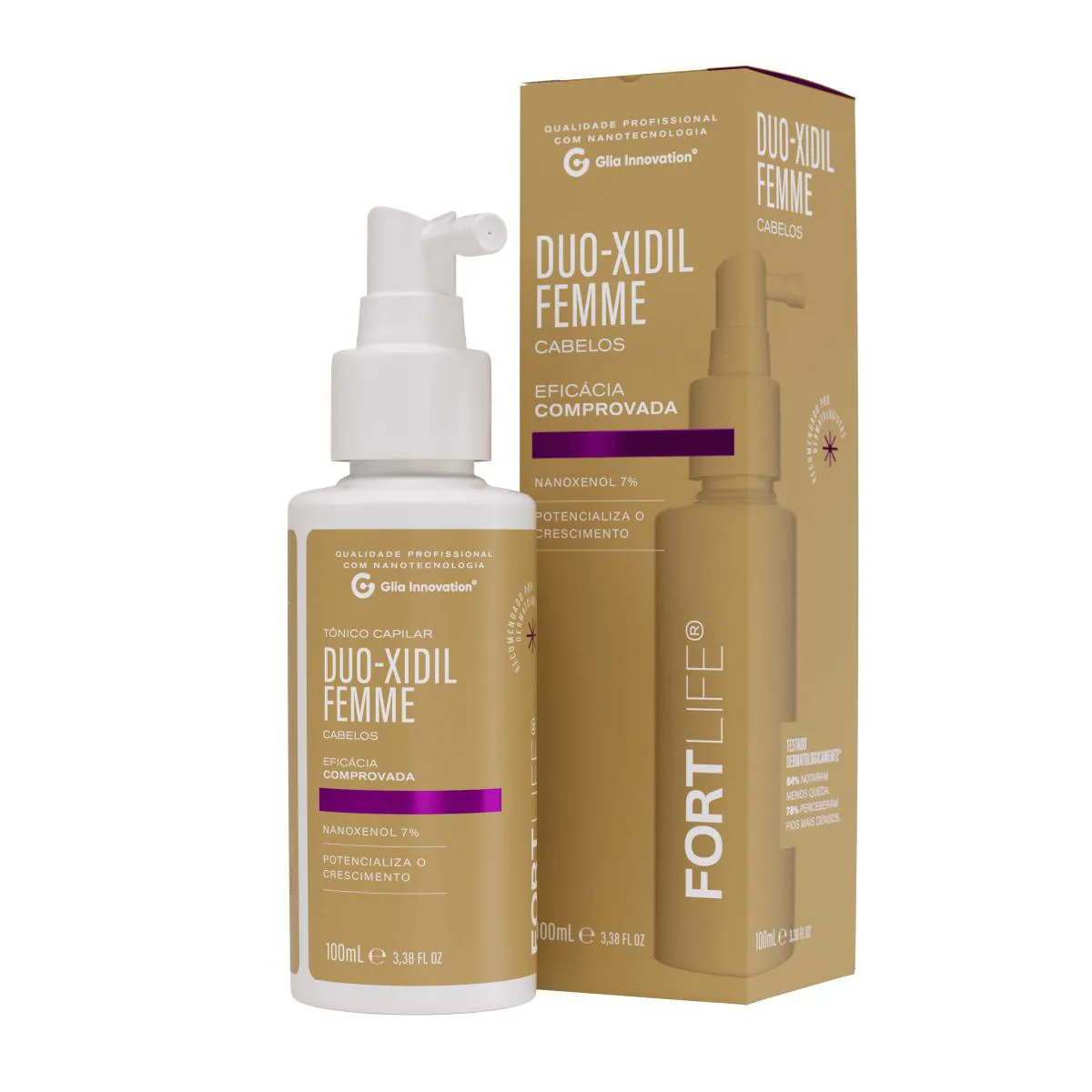 Duo-xidil 7 % Spray Femme 100ml Cabelos