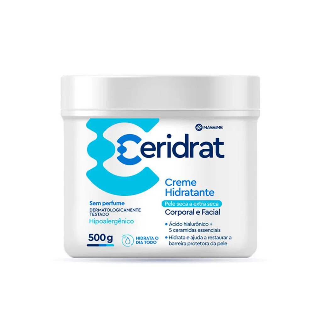 Ceridrat Creme Hidratante Textura Cremosa 500g Massime - Similar Cerave