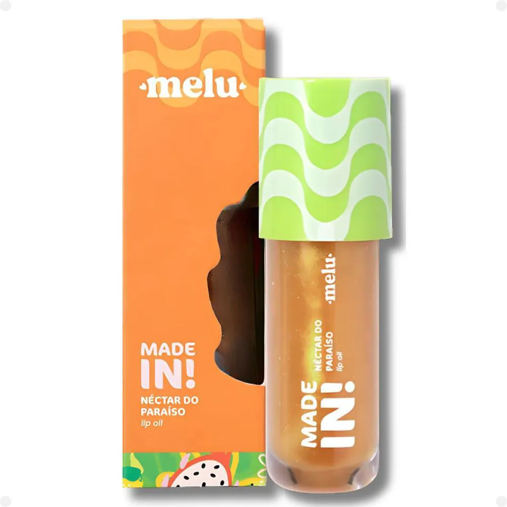 Lip Oil Melu Made In! Néctar do Paraíso Rr-l6505