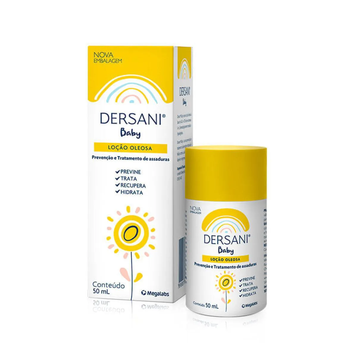 Loção para Assadura Oleosa Dersani Baby 50ml – Dersani