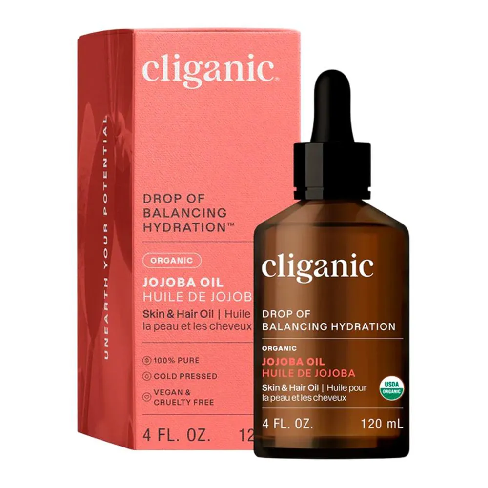 Óleo de Jojoba Orgânico Cliganic 120ml Importado