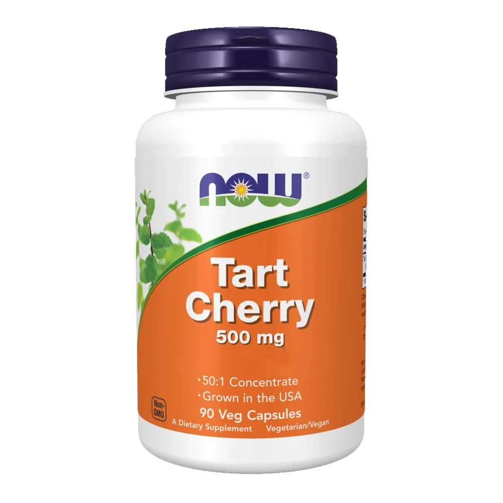 Cereja Azeda 500mg Now Foods Tart Cherry 90 Cápsulas Importado