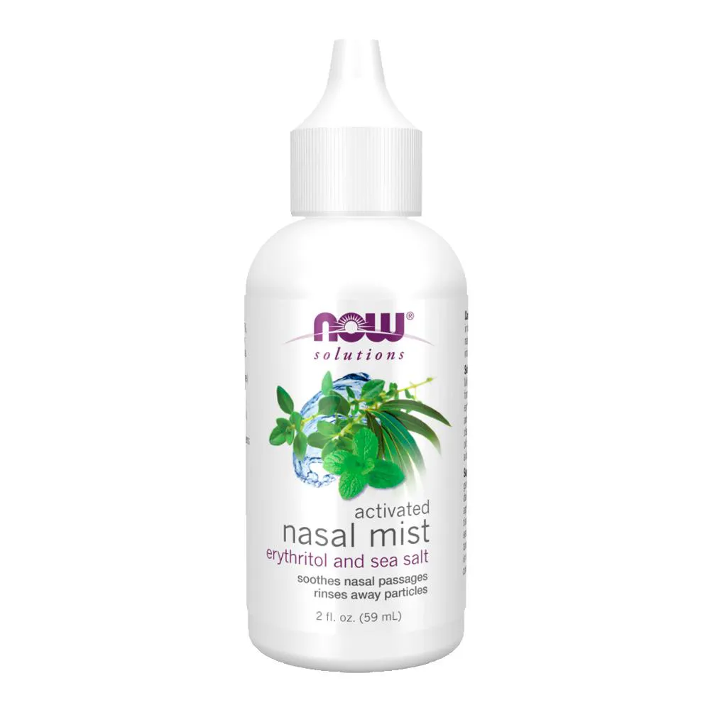 Nasal Mist Ativada Now Foods 59ml Importado