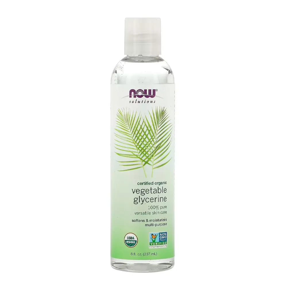 Glicerina Vegetal Orgânica Now Foods 237 ml Importado