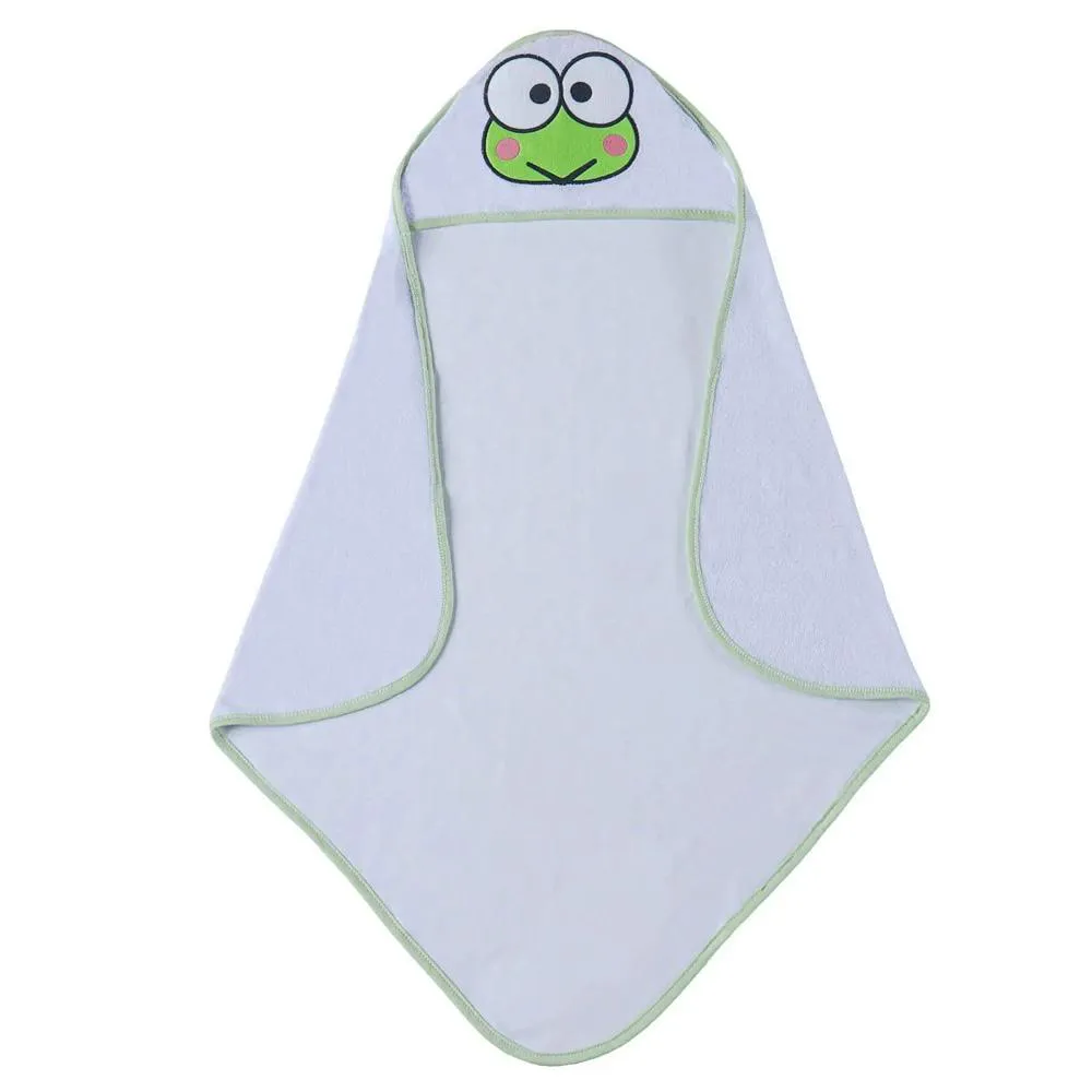Toalha com Capuz Hello Kitty Keroppi 70*70Cm Bene Casa