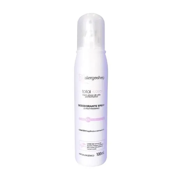 Desodorante Spray Le Fruit Hipoalergênico Total Care Alergoshop 100ml