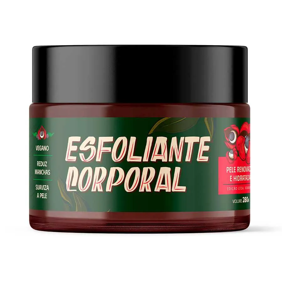 Scrub Esfoliante Corporal Guaraná Antárctica Antioxidante 280G Don Alcides