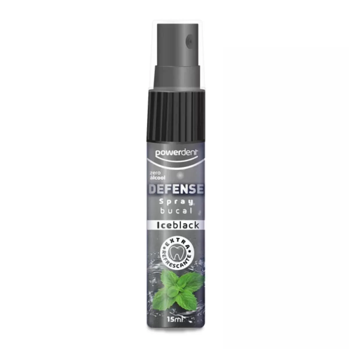 Spray Bucal Defense Ice Combate Mal Hálito 15 Ml Unidade Menta Extra Forte
