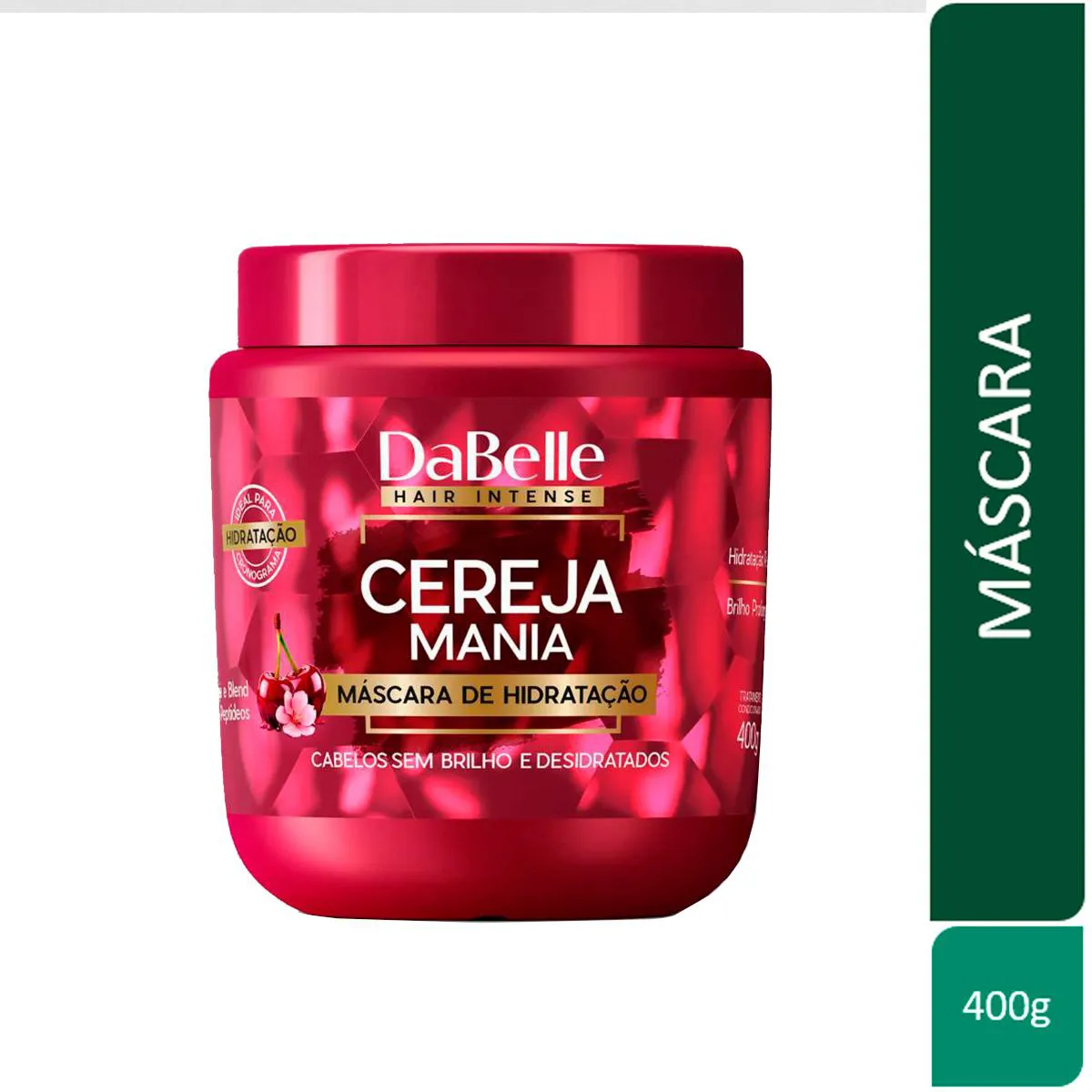 Máscara de Hidratação DaBelle Cereja Mania 400g