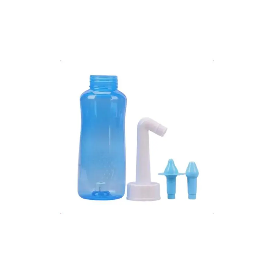 Limpador Nasal Higienizador Rinite Sinusite 300ml Supermedy Cor Azul