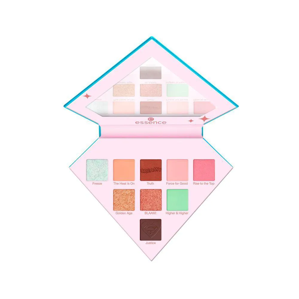 Essence Super-homem Paleta de Sombras 02 Join The League 7g