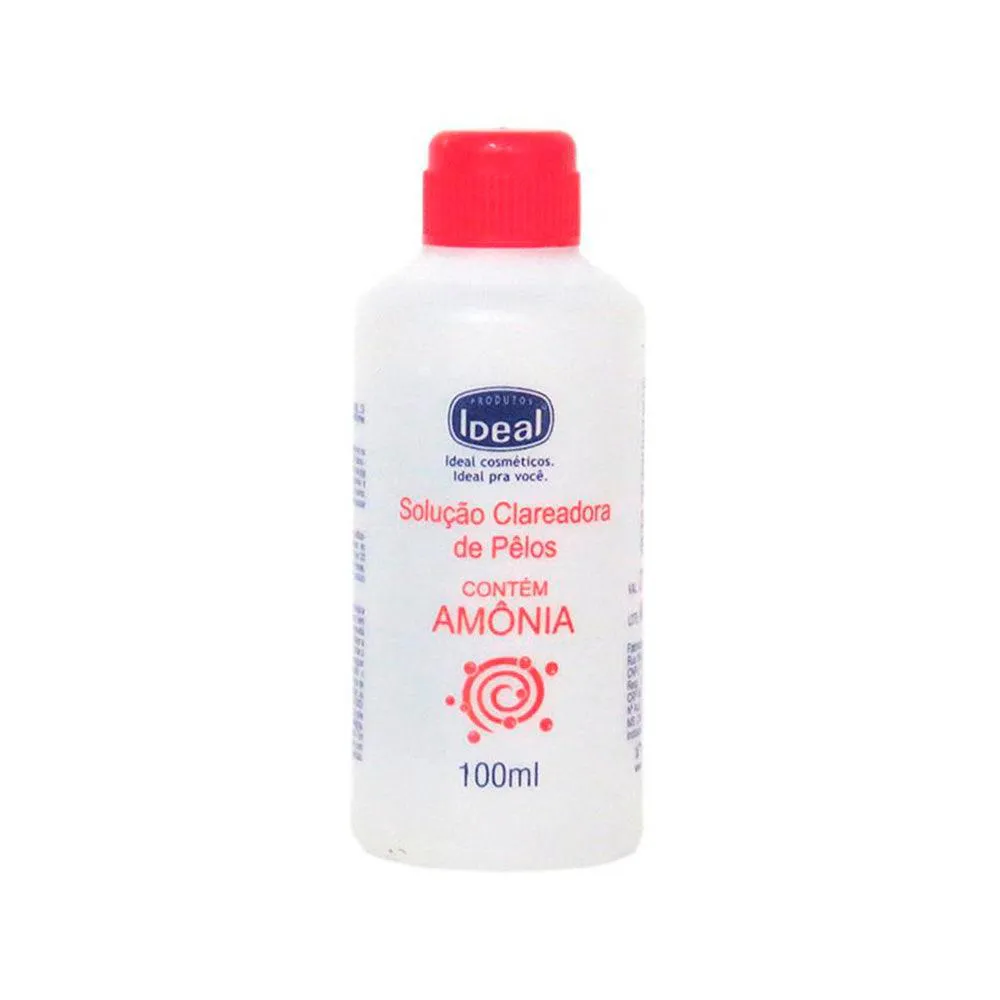 Solução Clareadora Ideal Amoníaco 100ml