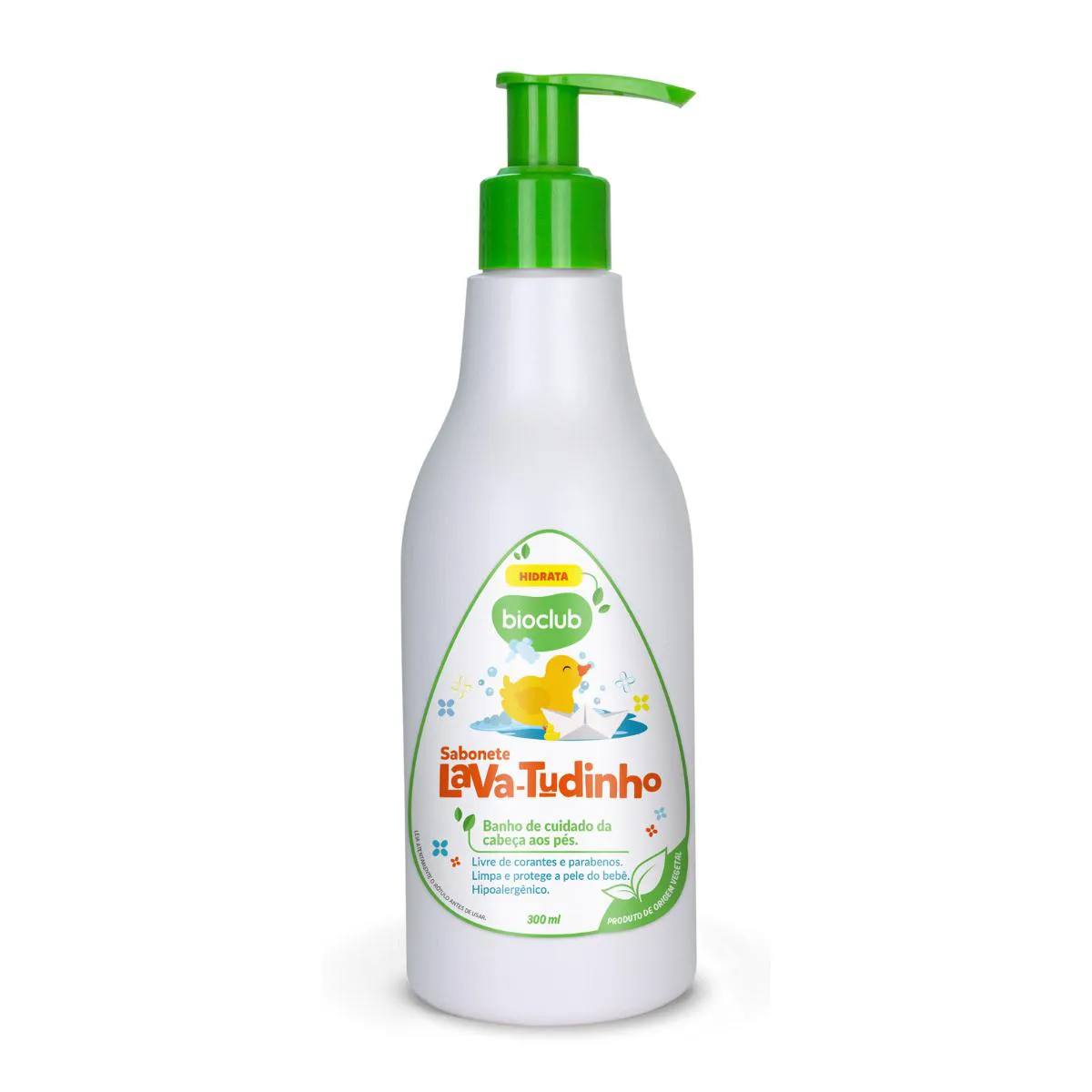 Sabonete Líquido Lava Tudinho Natural Vegano Infantil 300 Ml