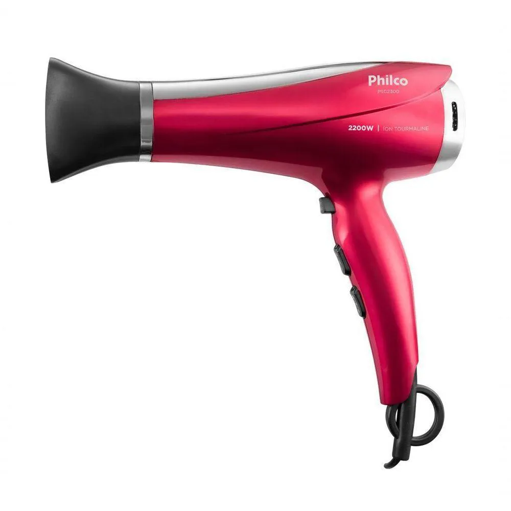 Secador De Cabelos Philco Bivolt 2200W Motor Dc Bivolt