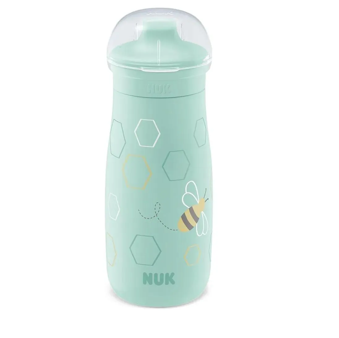 Copo Mini-Me Flip 300Ml +9M Verde Abelha Nuk