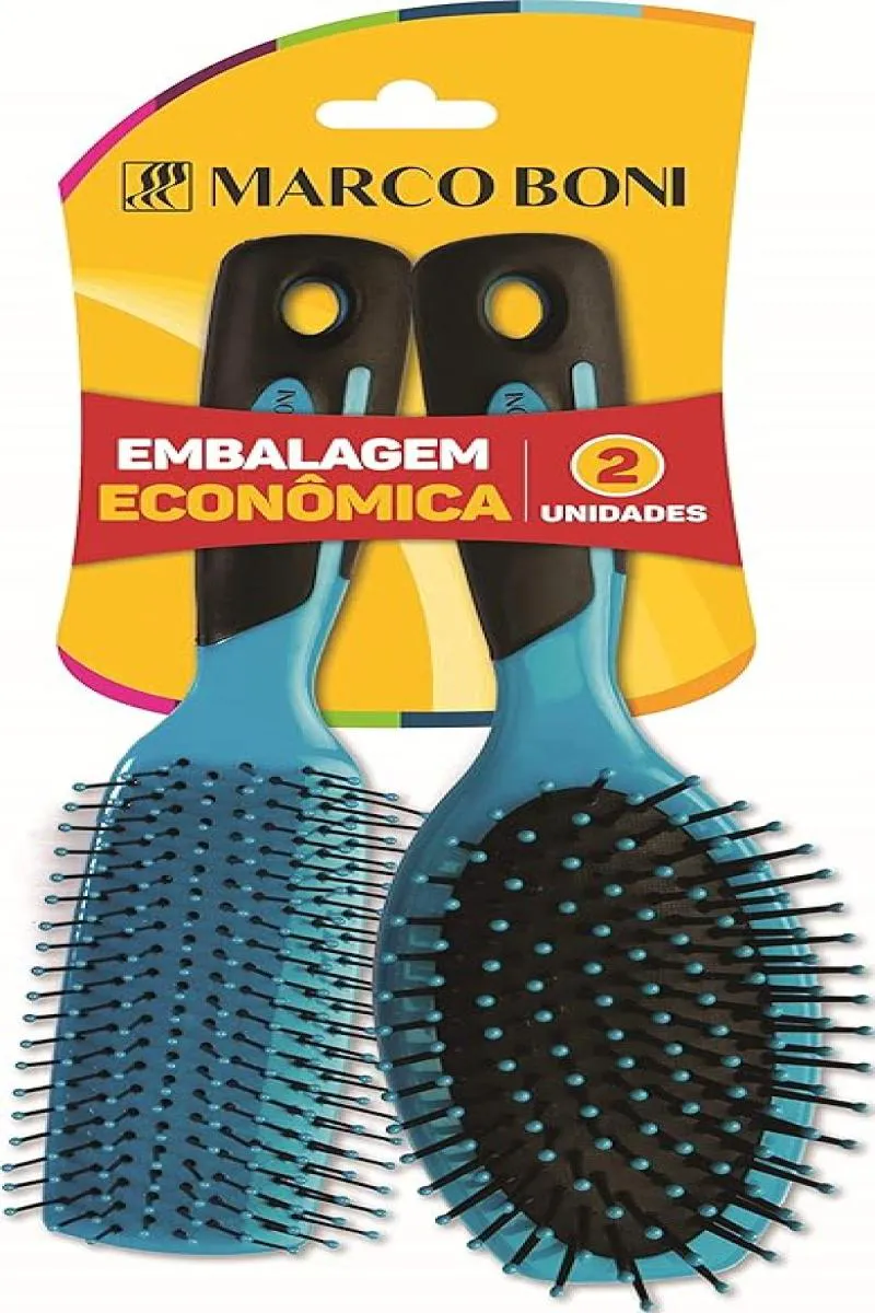 Kit 2 Escovas Super Pack Promo Marco Boni 7322