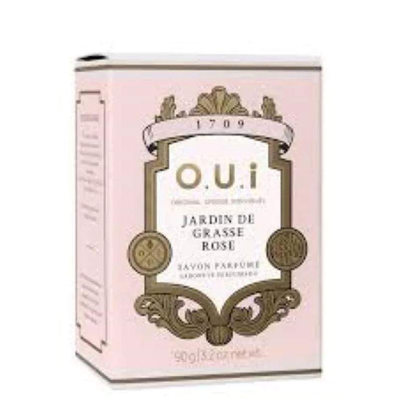 O.u.i Jardin De Grasse Rose Sabonete Perfumado 90G
