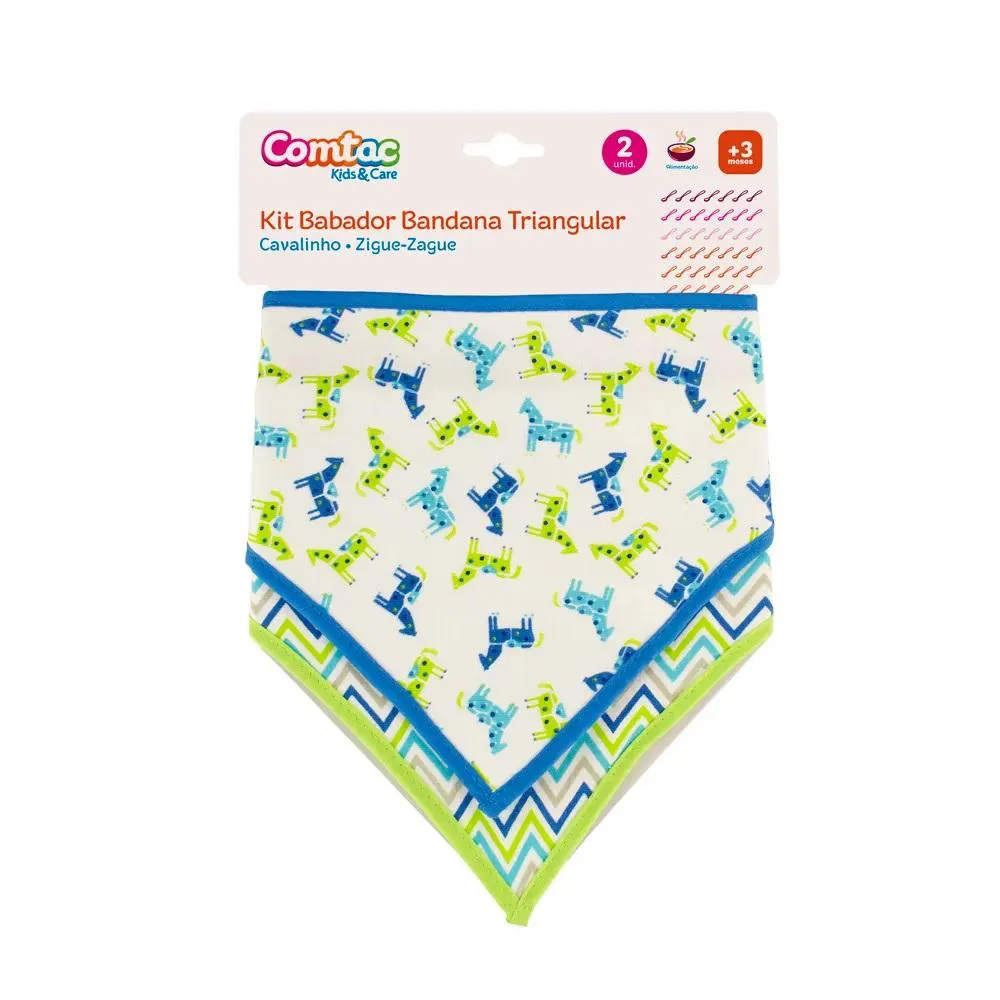 Babador Bandana 2Und Zigzag Comtac Kids